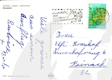 Einsiedeln - CH 1988 95 005 ●